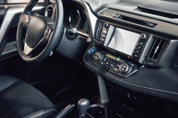 Premium luxury car interior with the best car interior accessories installed in Dubai