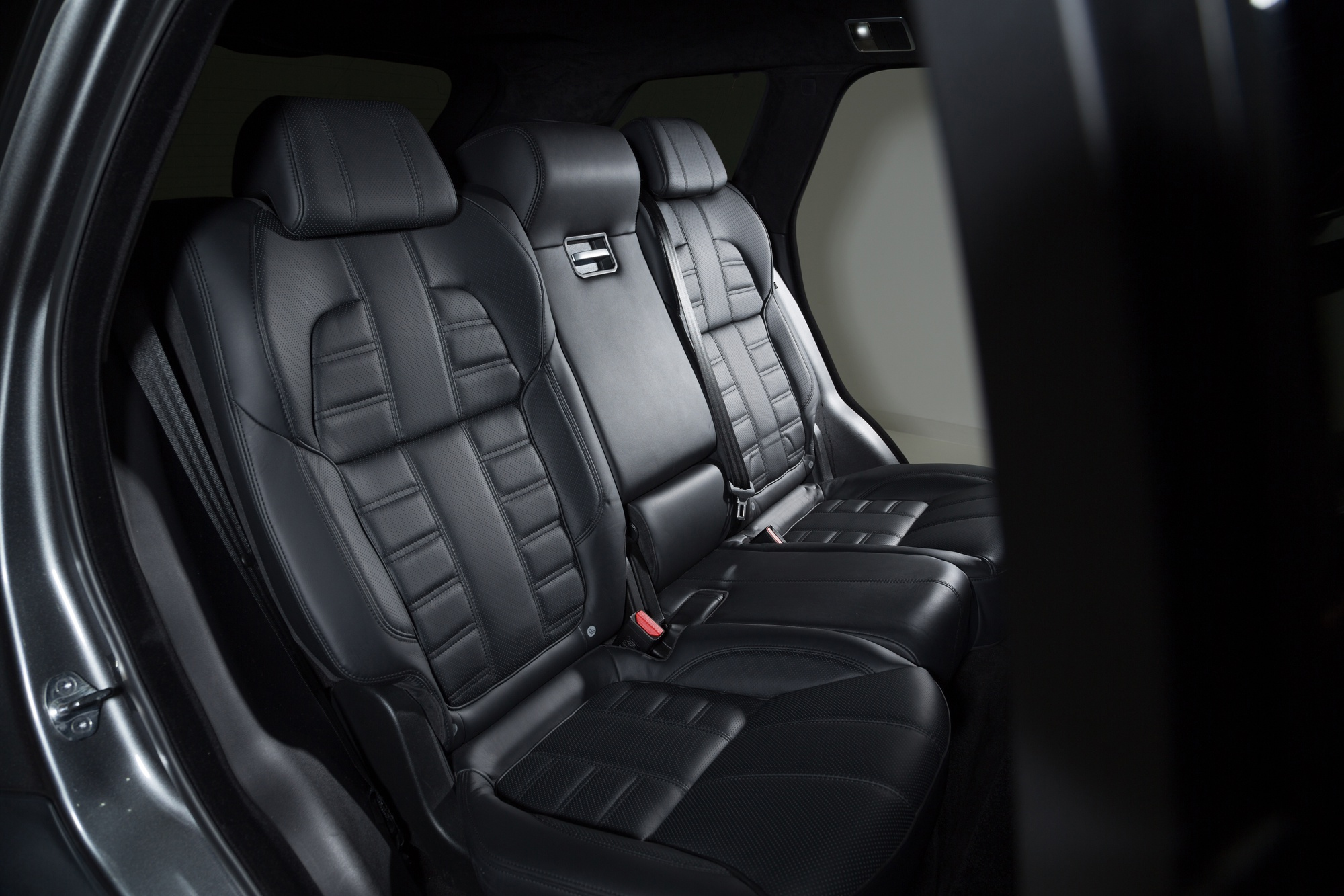 Premium custom leather seat designs installed in a luxury car by Premium Car Hub Dubai