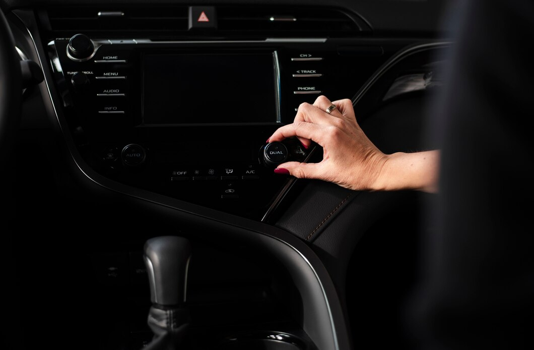 Premium Sound System installed in a luxury car at Premium Car Hub Dubai