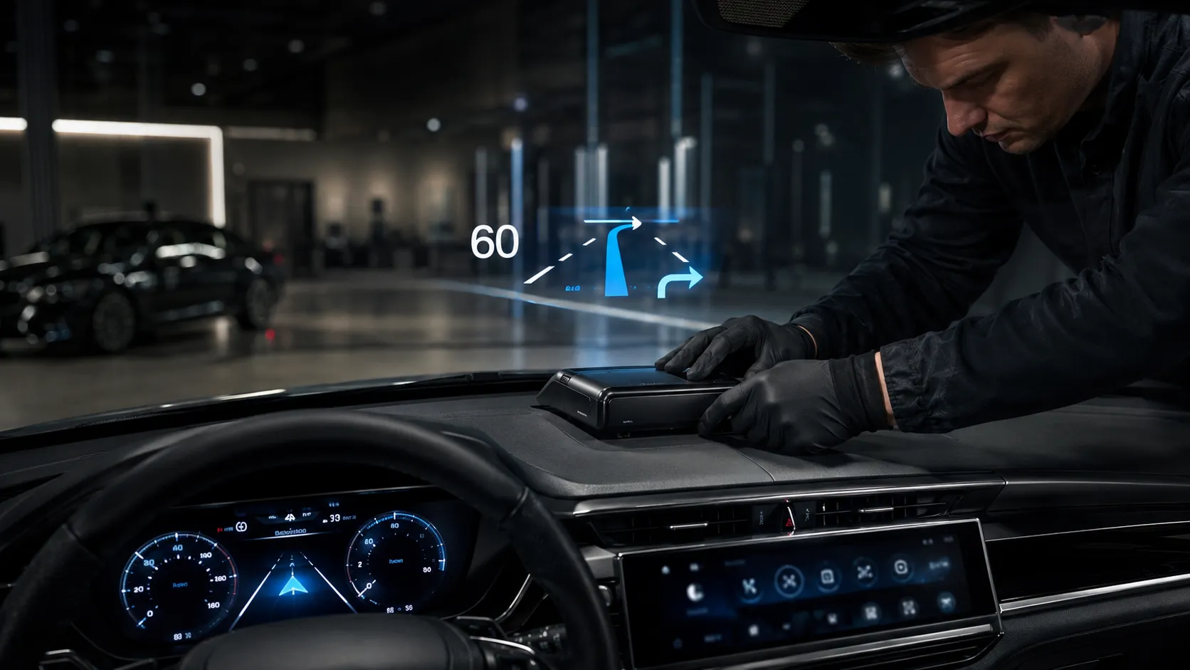 Best HUD for modern cars professionally installed by Premium Car Hub Dubai