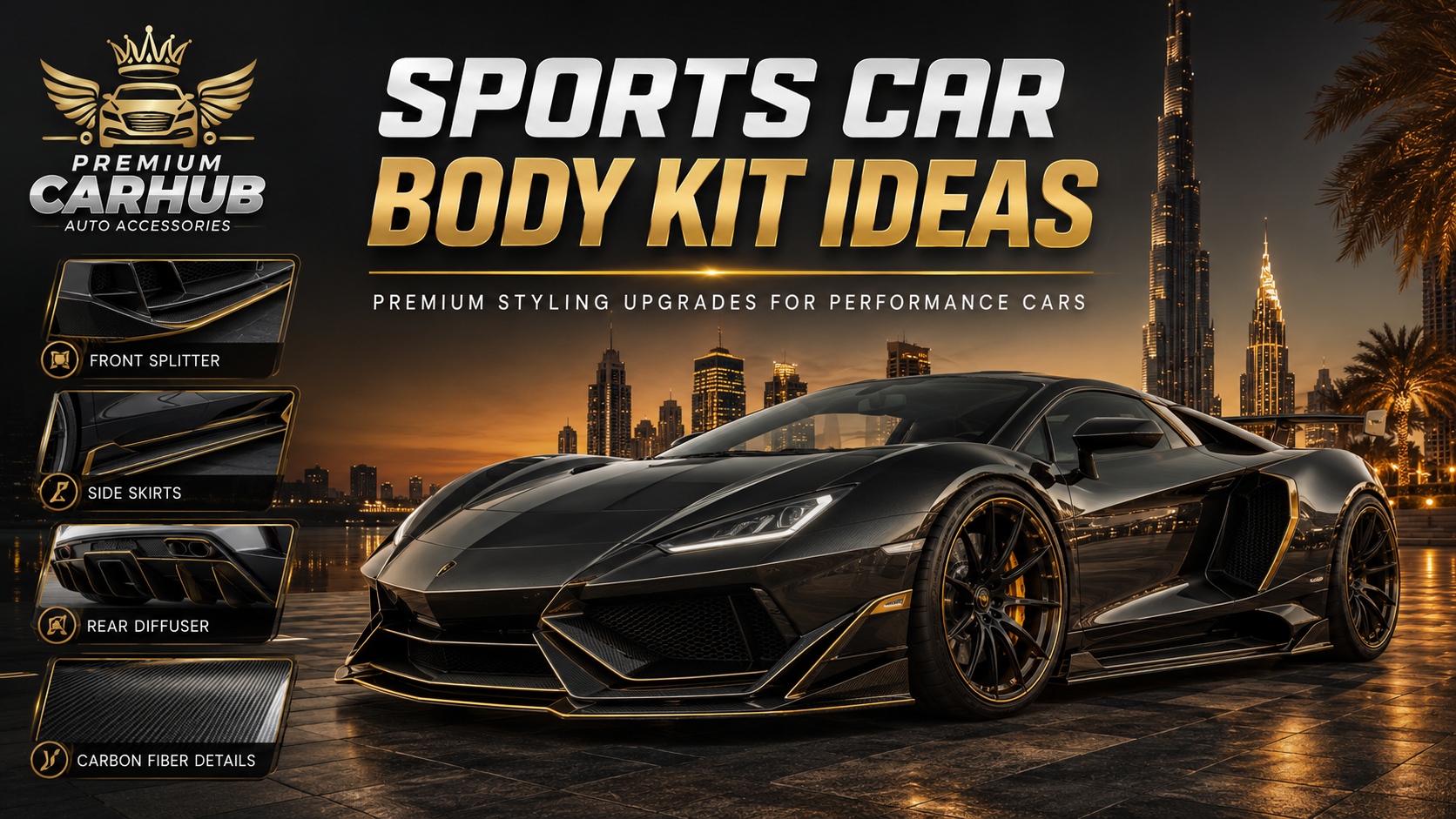Sports Car Body Kit ideas for premium performance cars in Dubai