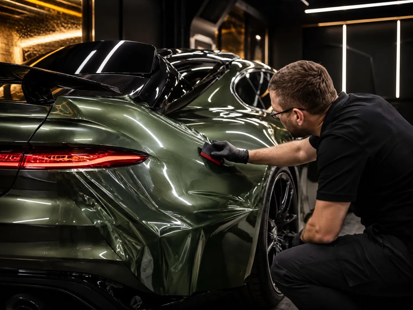 Best Car Wrapping in Dubai performed by Premium Car Hub technicians