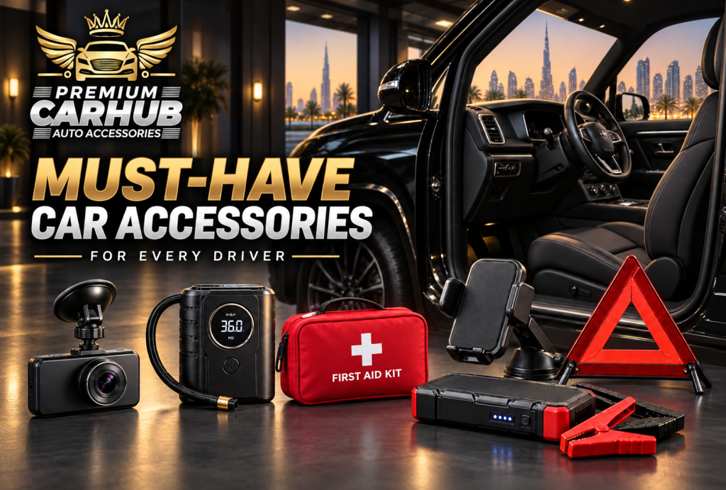 Current image: Essential car accessories for safe and comfortable driving in the UAE