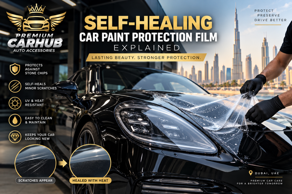 Current image: Self-Healing Car Paint Protection Film in Dubai